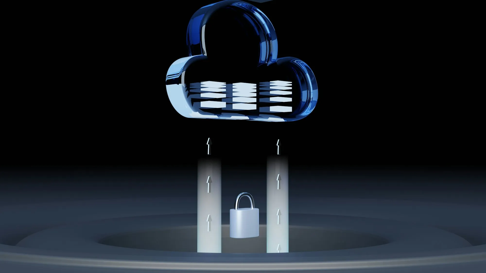 Secure cloud infrastructure concept